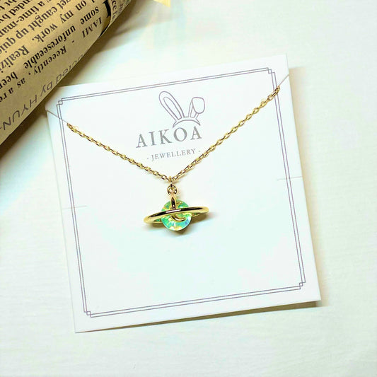 Saturn Necklace (Gold)