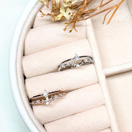 Elegant Layered Ring