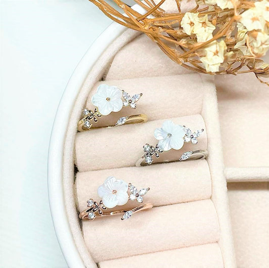 Butterfly Blossom Ring